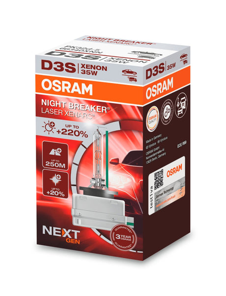 Osram Xenarc Night Breaker Laser (Next Gen) - D3S - 35W - PK32d-5 - 1 pz - Scatola