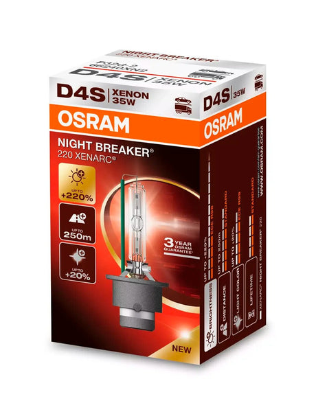 Osram Xenarc Night Breaker 220 - D4S - 35W - P32d-5 - 1 pz - Scatola
