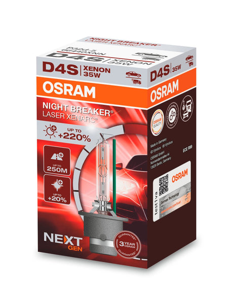 Osram Xenarc Night Breaker Laser (Next Gen) - D4S - 35W - P32d-5 - 1 pz - Scatola