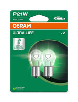 Osram 12V Ultra Life - P21W - 21W - BA15s - 2 pz - Scatola