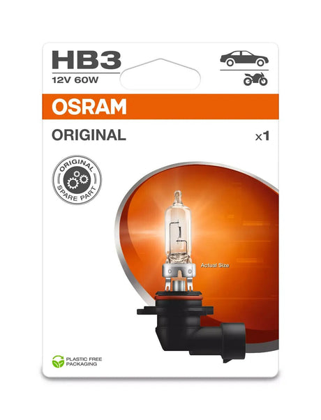 Osram 12V Original Line - HB3 - 60W - P20d - 1 pz - Scatola