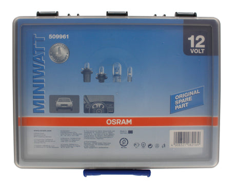 Osram Lampadina 12V Miniwatt, box assortito 180 pz - 1 pz - Scatola Plast.