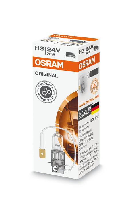 Osram Lampadina 24V Original Line - H3 - 70W - PK22s - 1 pz - Scatola