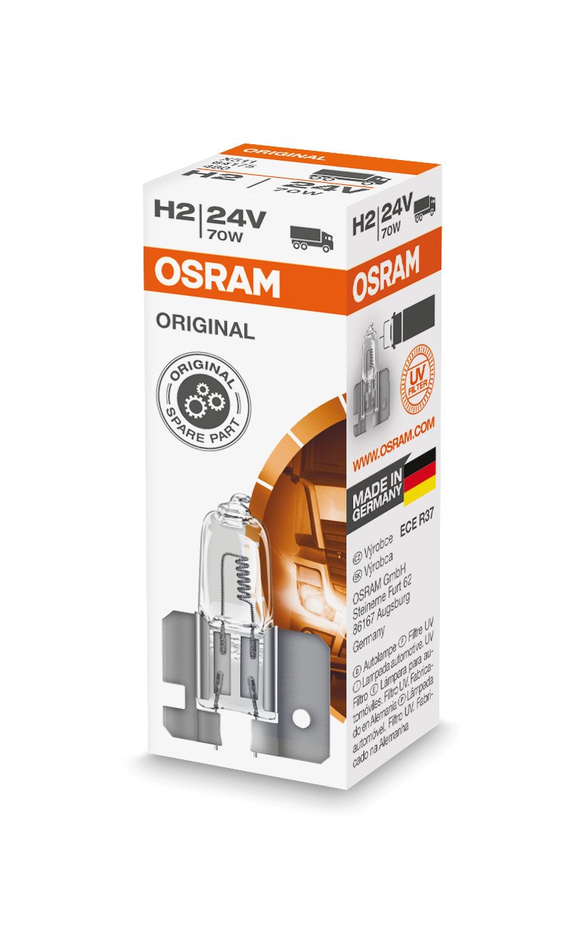 Osram Lampadina 24V Original Line - H2 - 70W - X511 - 1 pz - Scatola