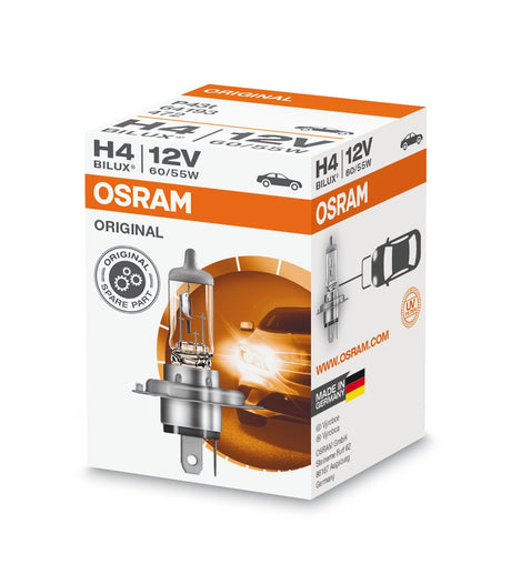 Osram Lampadina 12V Original Line - H4 - 60/55W - P43t - 1 pz - Scatola