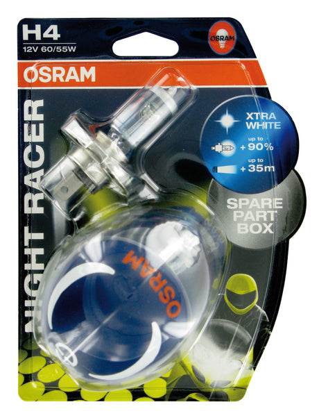 Osram Lampadina 12V Night Racer - H4 - 60/55W - P43t - 2 pz - Blister