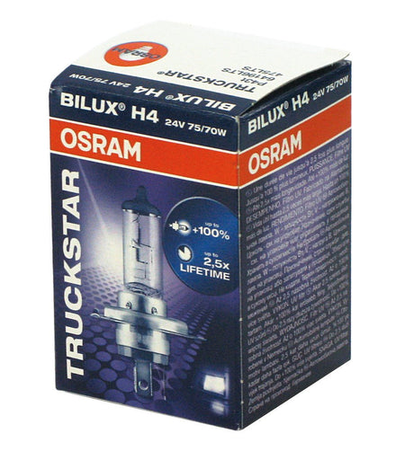 Osram Lampadina 24V Truckstar - H4 - 75/70W - P43t - 1 pz - Scatola