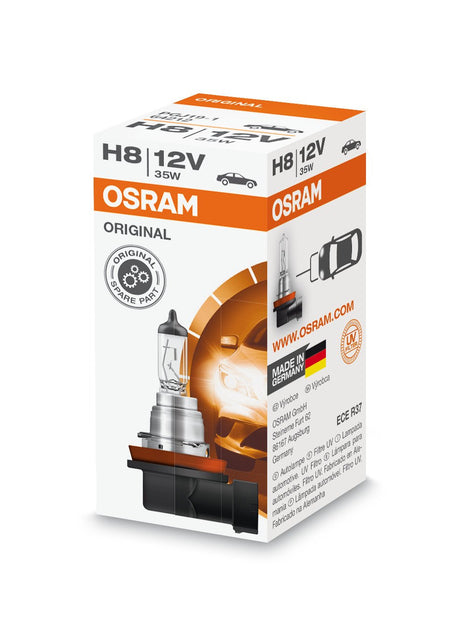 Osram Lampadina 12V Original Line - H8 - 35W - PGJ19-1 - 1 pz - Scatola