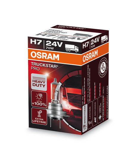 Osram Lampadina 24V Truckstar Pro - H7 - 70W - PX26d - 1 pz - Scatola