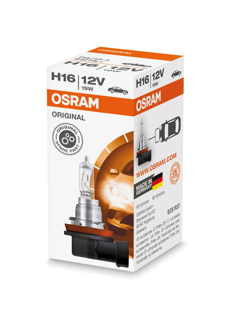 Osram Lampadina 12V Original Line - H16 - 19W - PGJ19-3 - 1 pz - Scatola