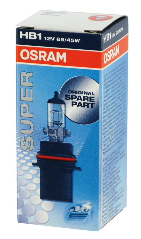Osram Lampadina 12V Super - HB1 - 65/45W - P29t - 1 pz - Scatola
