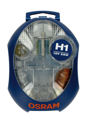 Osram Lampadina 12V Kit Lampade di ricambio 12V - 1 pz - Scatola Plast. - H1