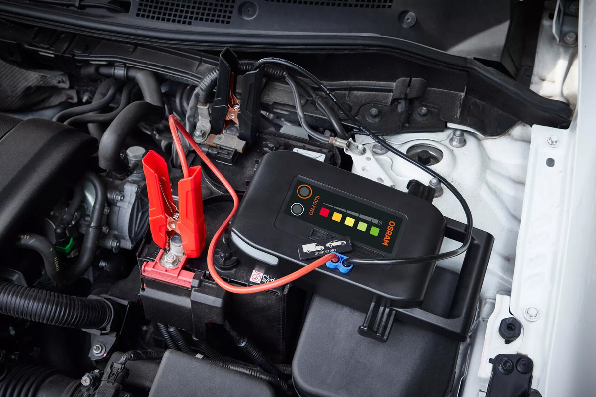 Osram BATTERYstart PRO 1000, avviatore di emergenza ad alta potenza per un'ampia gamma di veicoli