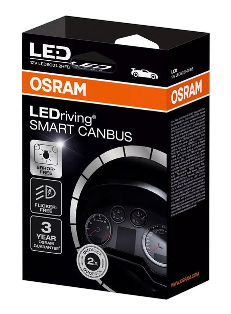 Osram LEDriving SMART CANBUS - 12V - H7, 12W, PX26d