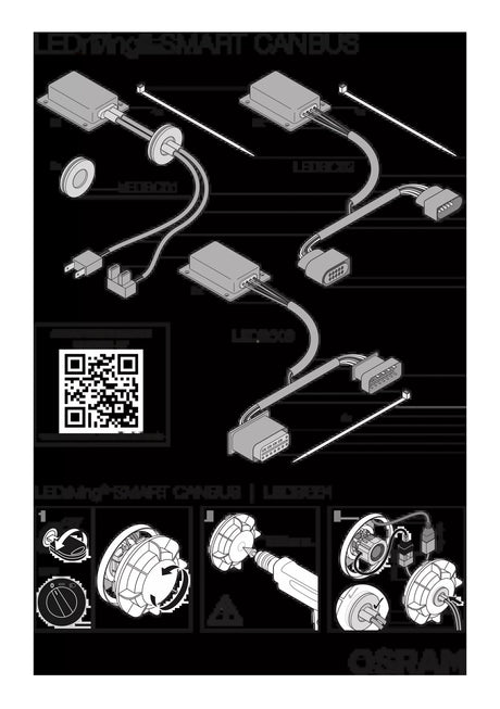 Osram LEDriving SMART CANBUS - 12V - H7, 12W, BMW