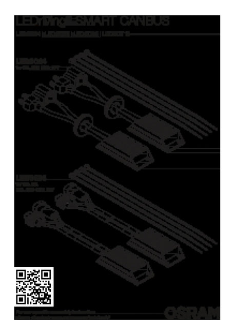 Osram LEDriving SMART CANBUS - 12V - H8/H9/H11/H16, 15W, PGJ19-X