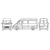 Interne Thermo-Verdunkelung Mercedes Sprinter 2006-2018
