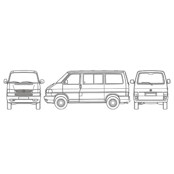 Interne Thermo-Verdunkelung VW T4