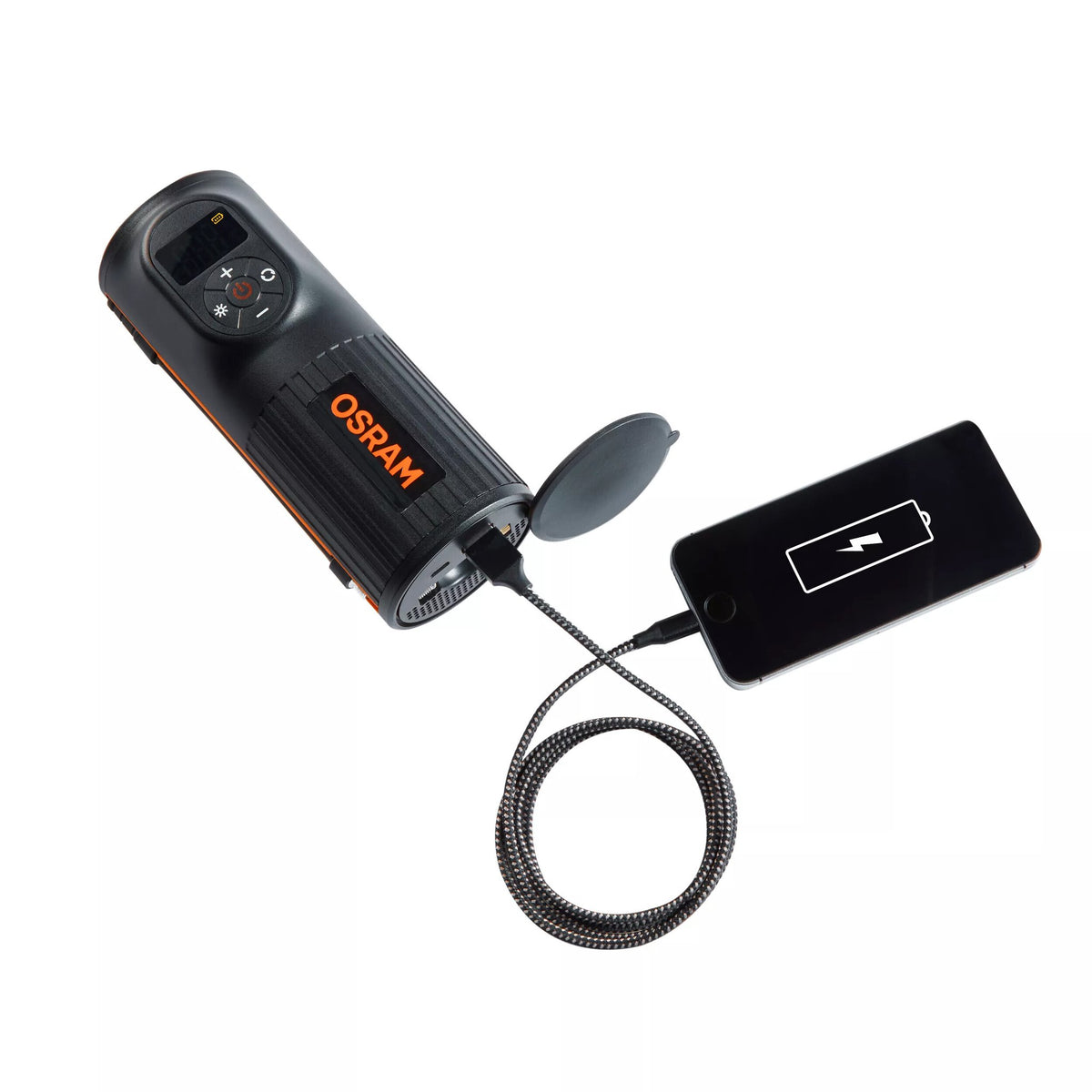 Osram TYREinflate 2000, compressore digitale ricaricabile per pneumatici