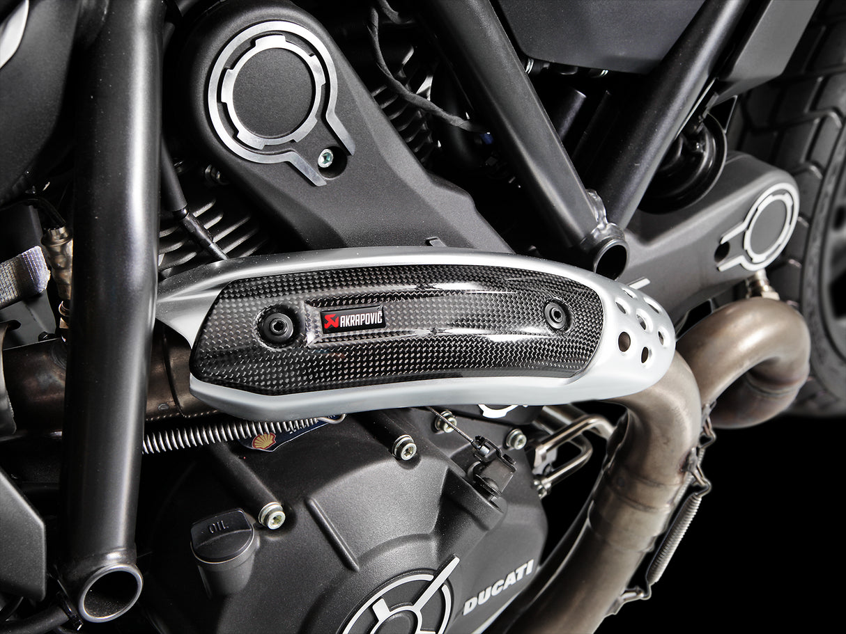 Akrapovic P-HSD12E3 Paracalore Optional per sostituire il paracalore di serie DUCATI MONSTER 797 / 797 + 17-20