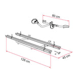 Fiamma 02093A54A Standard Garage Bike Rack