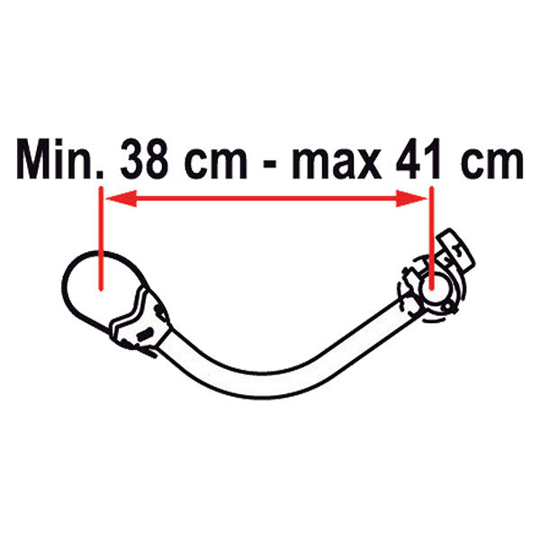 Fiamma Bike-Block Pro 3 - Rot 04133B01-