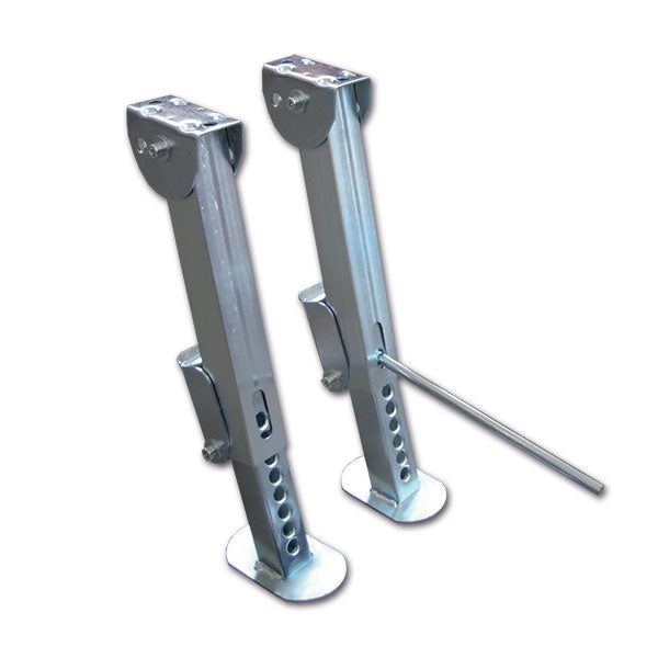 Piedini Stazionamento 35/48 cm per Camper con Scatola PDN702C