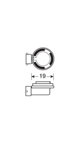 Pilot 12V Lampada alogena Xenon Ice - H9 - 65W - PGJ19-5 - 2 pz - Scatola