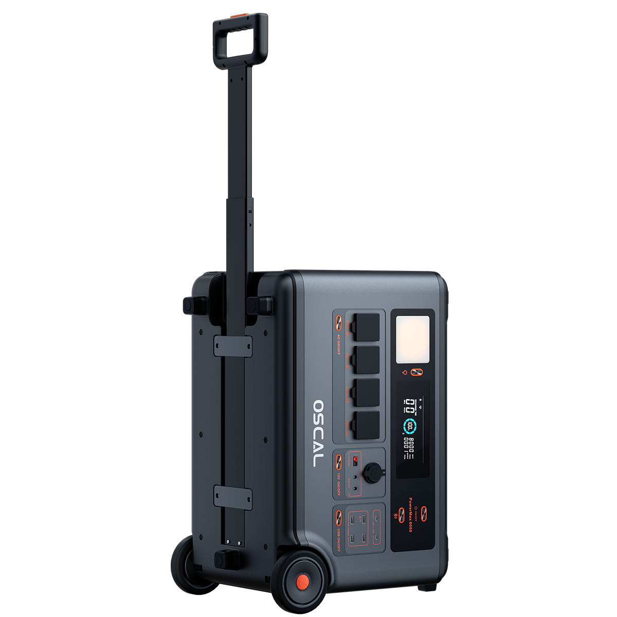 OSCAL PowerMax 6000 – Power Station Professionale LiFePO4 con Inverter Puro