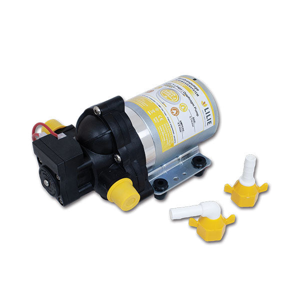 Lilie selbstansaugende Wohnmobil-Wasserpumpe 7 l/min 12 Volt 4,5 Ampere PMP204