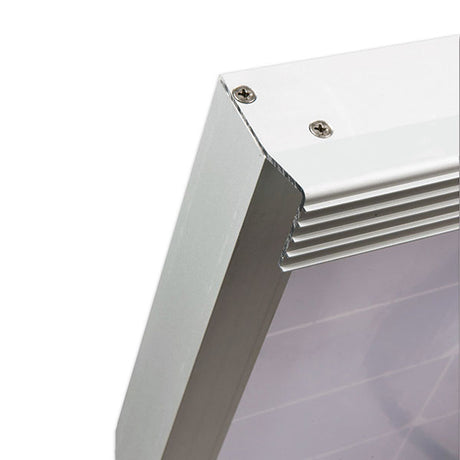 Antarion Pannello Solare Camper fotovoltaico monocristallino 160 W / 12 V 1368 x 585 x 60 mm