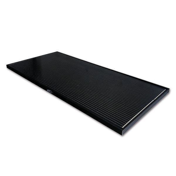 Pannello Solare Nero Senza Staffe 200 W ExtraSun 670 x 1435 x 35 mm