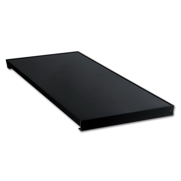 Panel solar Antarion para autocaravanas y furgonetas, totalmente negro, 130 W, 1225 x 515 x 45 mm