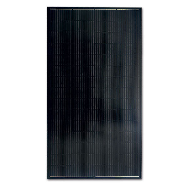 Panel solar negro con soportes 300 W ExtraSun 880 x 1655 x 44 mm