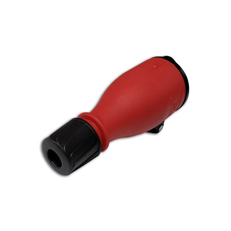 Schuko IP54 socket - red/black PRB1005