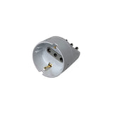 Schuko adapter 10A matt white PRB1007