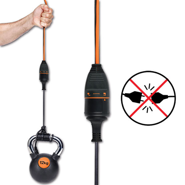 Electraline Electralock Extension Cord 1.5 m with Lock