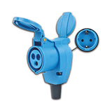 KeepKamp CEE Double Socket Adapter with Schuko 16 A