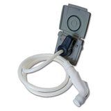 Presa acqua grigia con miscelatore, attacchi JG e doccetta con tubo 1,5 m PRE140G