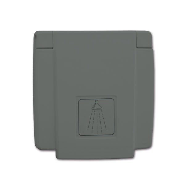 Presa acqua grigia con miscelatore, attacchi JG e doccetta con tubo 1,5 m PRE140G