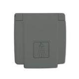 Presa acqua grigia con misc con portagomma 1,5 m PRE142G
