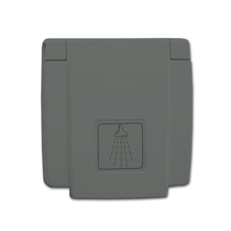 Presa acqua grigia con misc con portagomma 1,5 m PRE142G