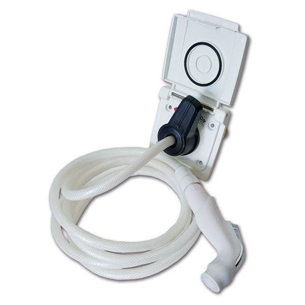 Presa esterna acqua con miscelatore con portagomme 2,0 m PRE143