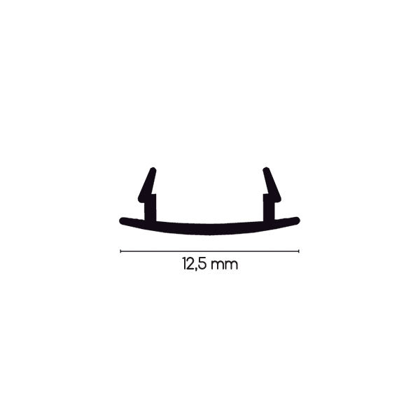Cubierta de perfil de puerta LED - 220 cm PRF1591