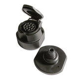 Presa 13 poli in abs con guarnizione-blister 8711293059133