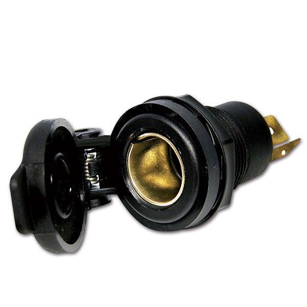 Plastic DIN socket with cover 8711293072354