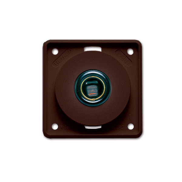 DIN 12 Volt Berker socket brown PRS4506M
