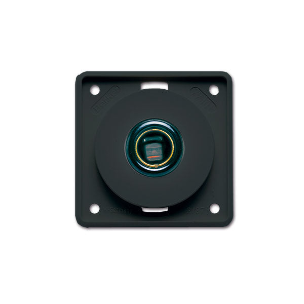 Toma DIN Berker negra de 12 voltios PRS4506N