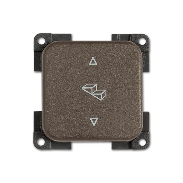 Interruptor CBE de 12 V con LED amarillo grisáceo