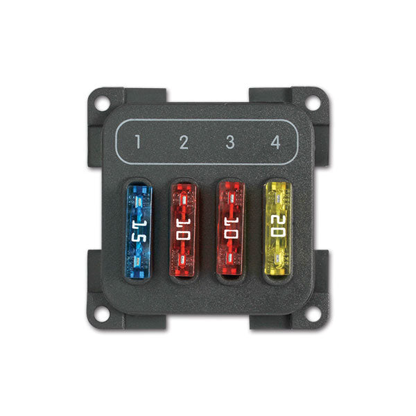 Módulo de 4 fusibles CBE, gris